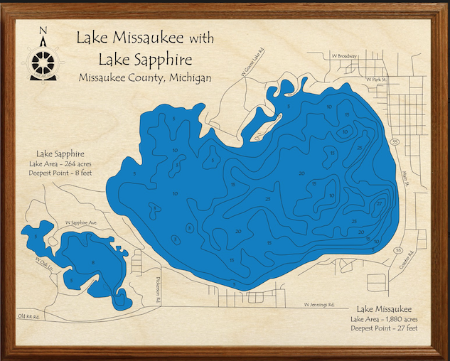 Lake Missaukee (With Lake Sapphire) Lakehouse Lifestyle